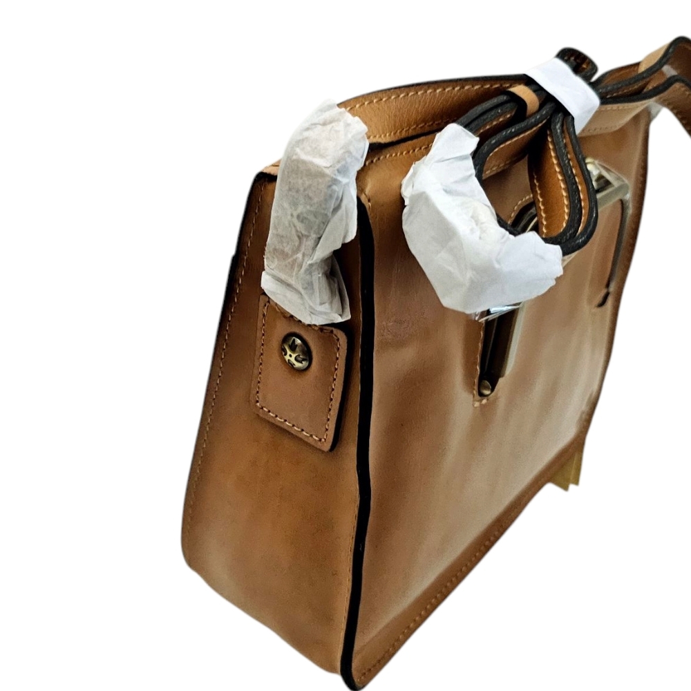 PATRICIA NASH Nazaire Framed Front Pocket Leather Crossbody - Picture 3 of 10